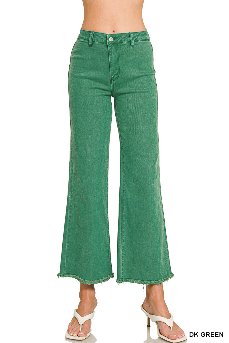 Zenana Stretchy Cropped Jeans