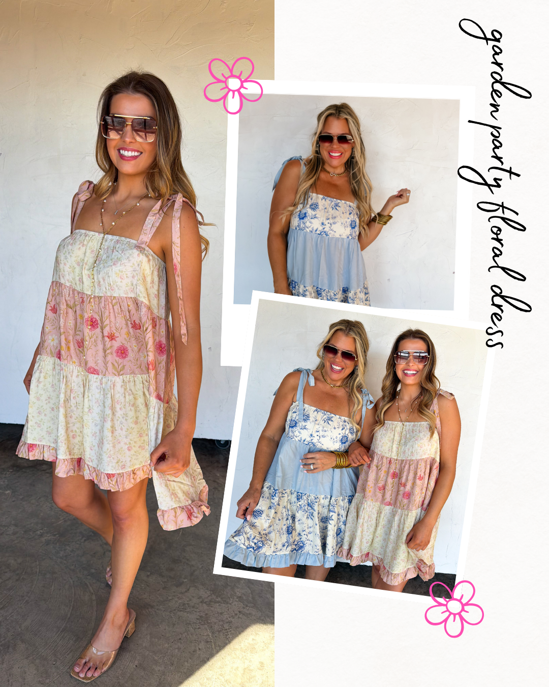 PREORDER- GARDEN PARTY FLORAL DRESS