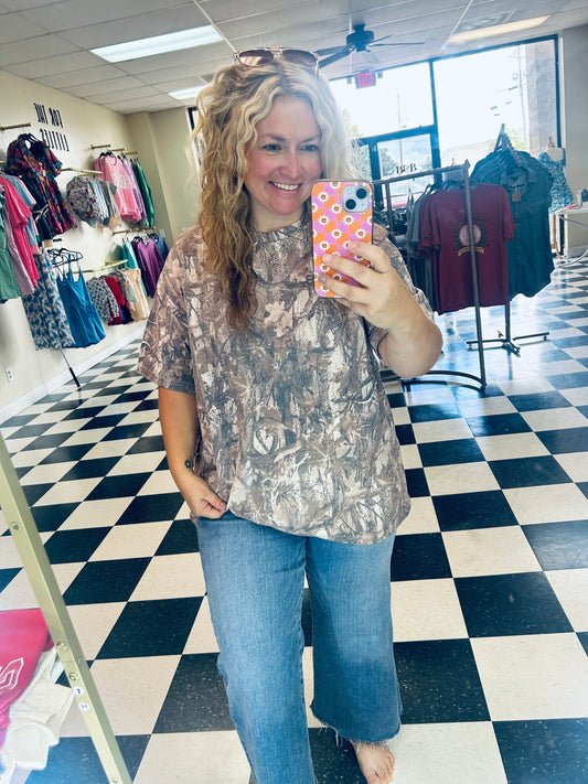 Oversized Camo Tee