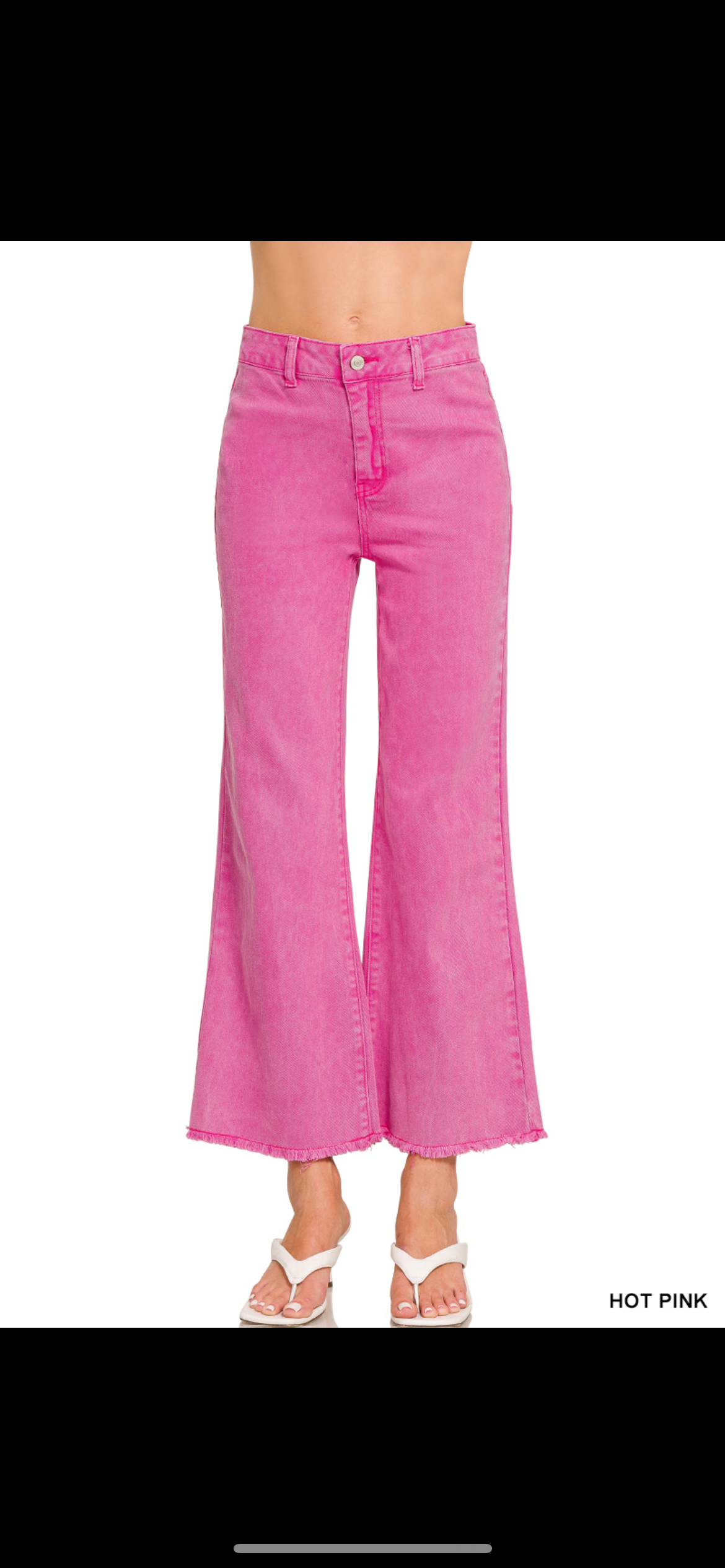 Zenana Stretchy Cropped Jeans