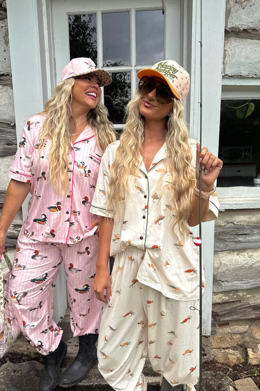 PREORDER- OUTDOOR GIRL LUXE PJ SETS